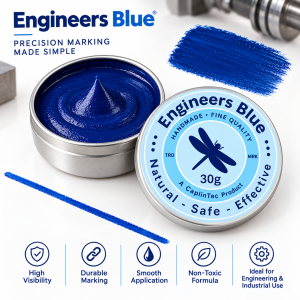 خمیر آبی مهندسی (Engineers Blue) در قوطی آلومینیومی ۳۰ گرمی
